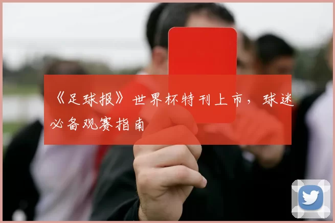 《足球报》世界杯特刊上市，球迷必备观赛指南