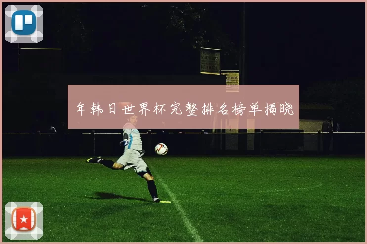 年韩日世界杯完整排名榜单揭晓