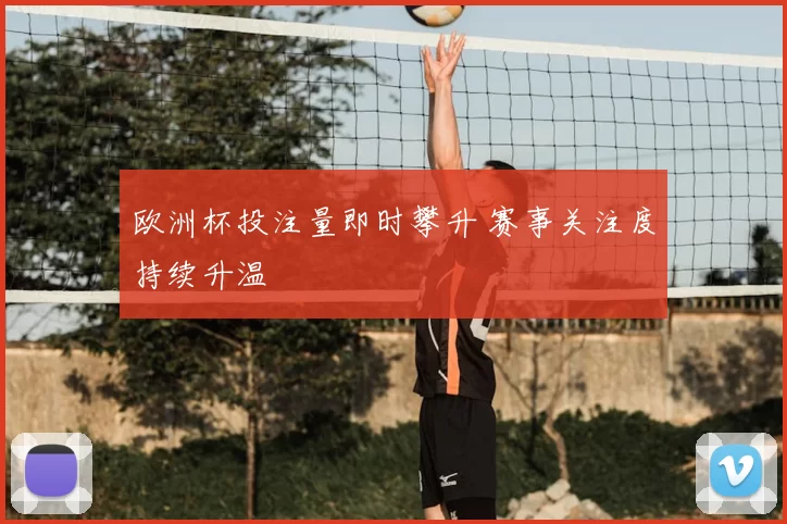 欧洲杯投注量即时攀升 赛事关注度持续升温